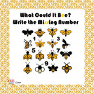 What Could It Bee? Write the Missing Number