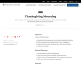 Thanksgiving Mourning
