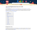 Age of Enlightenment Facts for Kids