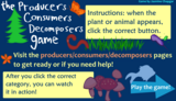 The Producers, Consumers, Decomposers Game