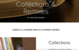 Collections & Remixes with Creative Commons