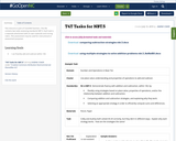 T4T Tasks for NBT.5