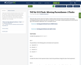 T4T Gr 5 C2 Task- Moving Parentheses- 2 Tasks