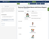 Tantrum Think Sheet Remix with Picture Support