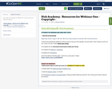 Hub Academy - Resources for Webinar One - Copyright -