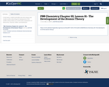 PBS Chemistry Chapter 03, Lesson 01 - The Development of the Atomic Theory