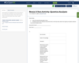 Remix 2: Data Activity- Question Analysis