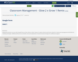 Classroom Management - Glow 2 x Grow 1 Remix