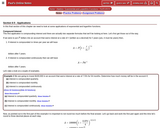 Applications of exponential and logarithm functions