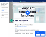 Graphs of Square-Root Functions