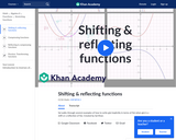 Shifting and Reflecting Functions