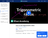 Intro to the Trigonometric Ratios