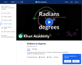 Radians to Degrees