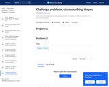 Challenge Problems: Circumscribing Shapes