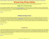 Drama From Picture Books: Simple Story Dramatization