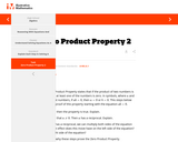 Zero Product Property 2