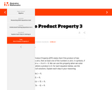 Zero Product Property 3