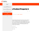 Zero Product Property 4