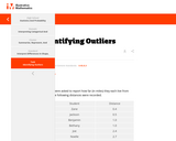 Identifying Outliers