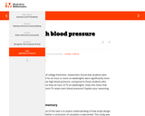 High Blood Pressure