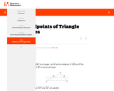 Midpoints of Triangle Sides