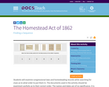 The Homestead Act of 1862
