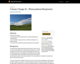 Climate Change #2 - Photosynthesis/Respiration