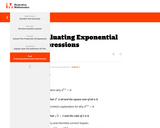 Evaluating Exponential Expressions