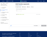 Unit-Fraction Exponents