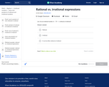 Rational vs. Irrational Expressions