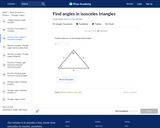 Find Angles in Isosceles Triangles