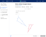 Solve Similar Triangles (Basic)