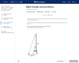 Right Triangle Word Problems