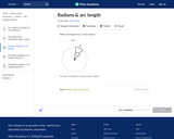 Radians and Arc Length