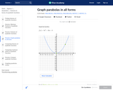 Graph Parabolas in All Forms