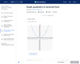 Graph Parabolas in Factored Form