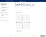 Graph Parabolas in Standard Form