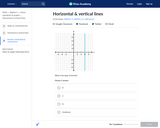 Horizontal and Vertical Lines