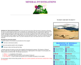 Mineral Investigations