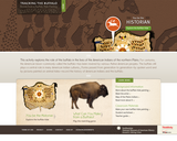 Tracking the Buffalo: Stories From a Buffalo Hide Painting Homepage