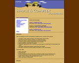 Simple & Complex Machines - Inclined Plane and Pulley (Teacher Lesson Plan Pages)