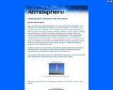 Atmosphere: Comparing Earth's Atmosphere With Other Planets