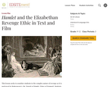 Hamlet and the Elizabethan Revenge Ethic in Text and Film