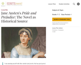 Jane Austen's Pride and Prejudice: The Novel as Historical Source