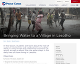 Bringing Water to a Village in Lesotho