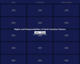 Jeopardy Labs: Rights and Responsibilities of NC Citizens