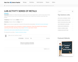 Series of Metals