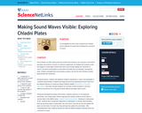 Making Sound Waves Visible: Exploring Chladni Plates
