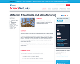 Materials 1: Materials and Manufacturing