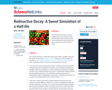 Radioactive Decay: A Sweet Simulation of a Half-life